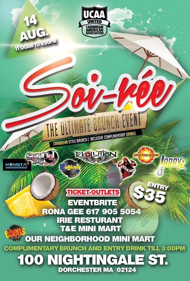 SOI-RÉE — THE ULTIMATE BRUNCH EVENT flyer