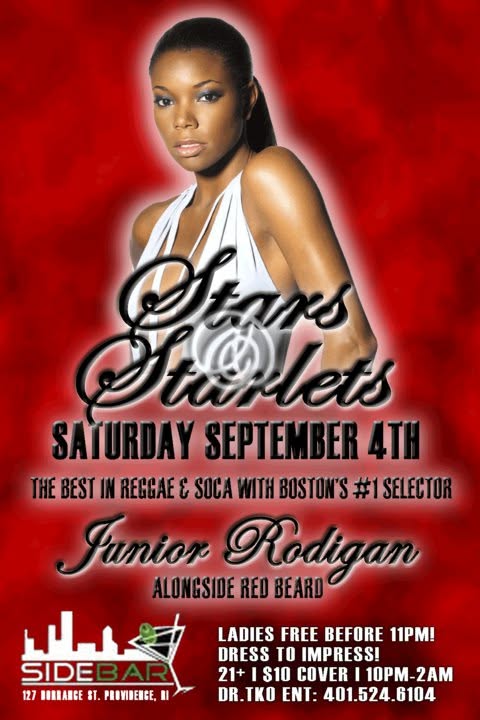 STARS & STARLETS flyer — Providence, RI