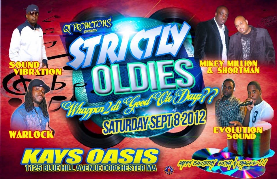 STRICTLY OLDIES — WHAPPEN 2 DI GOOD OLE DAYZ flyer