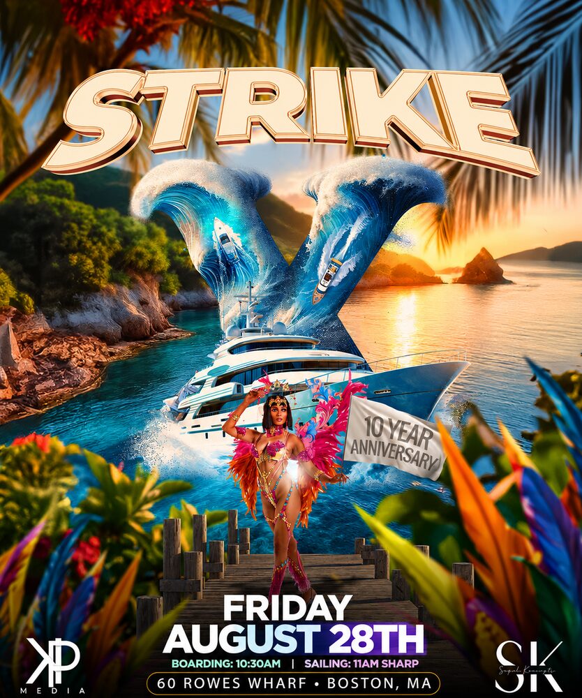 STRIKE X — 10 YEAR ANNIVERSARY flyer