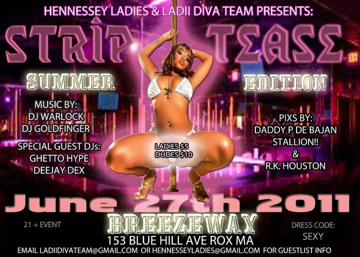 STRIP TEASE — SUMMER EDITION flyer