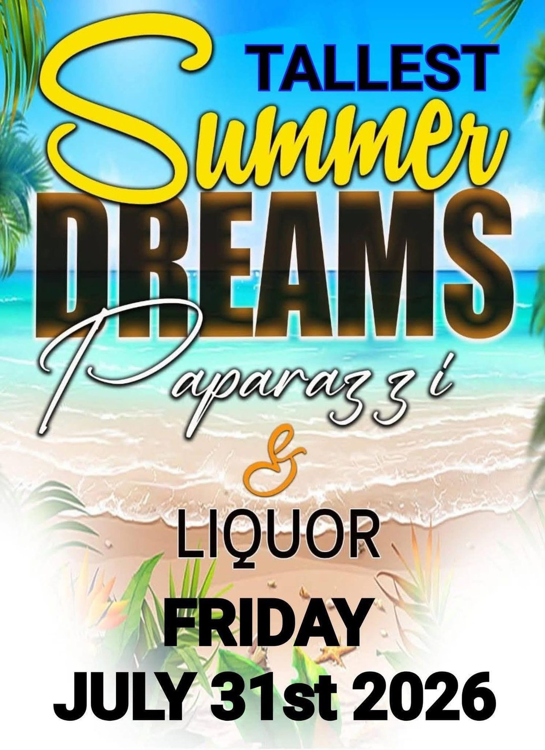 SUMMER DREAMS flyer