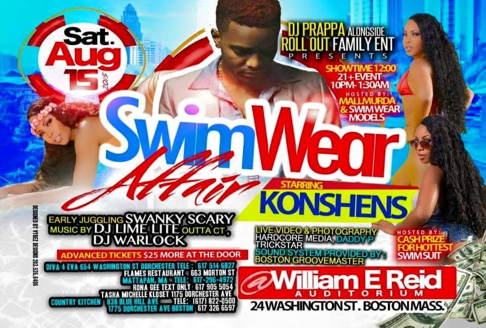 SWIMWEAR AFFAIR — KONSHENS flyer