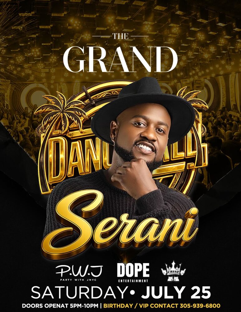 THE GRAND — SERANI flyer — Boston, MA