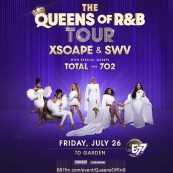 THE QUEENS OF R&B TOUR — XSCAPE & SWV flyer