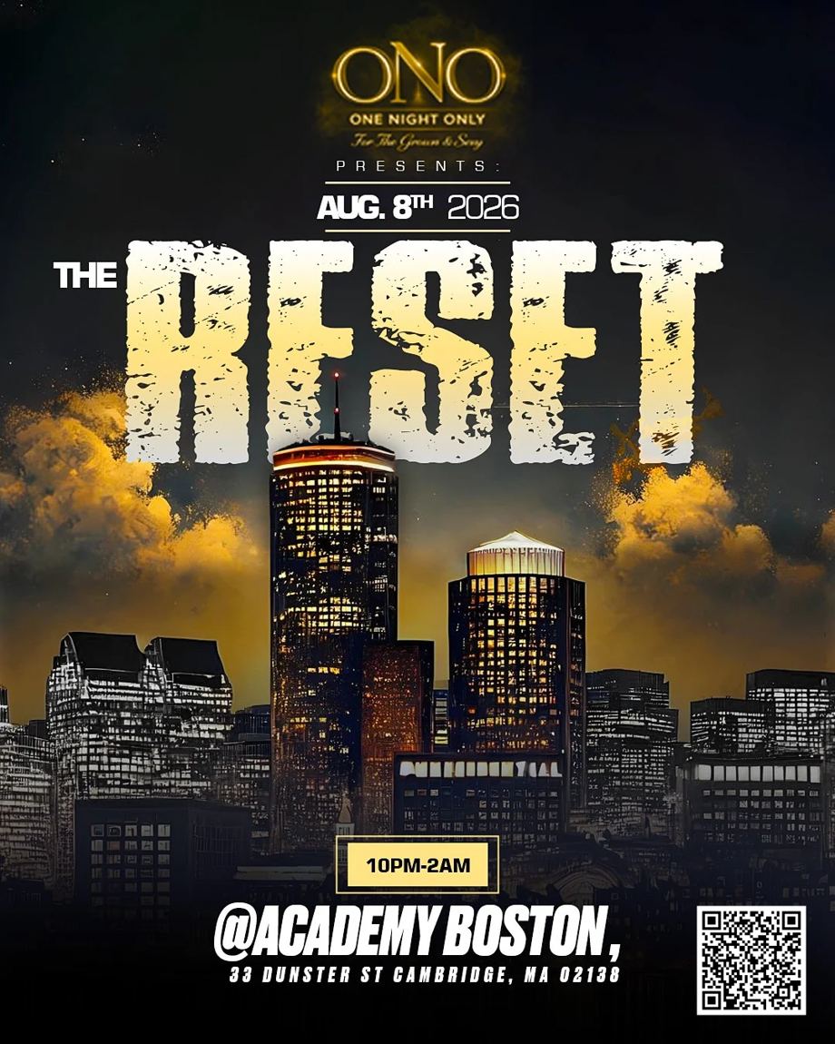 THE RESET flyer