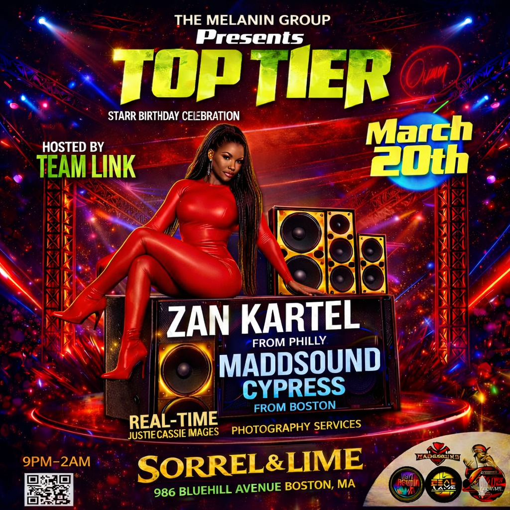 TOP TIER — STARR BIRTHDAY CELEBRATION flyer