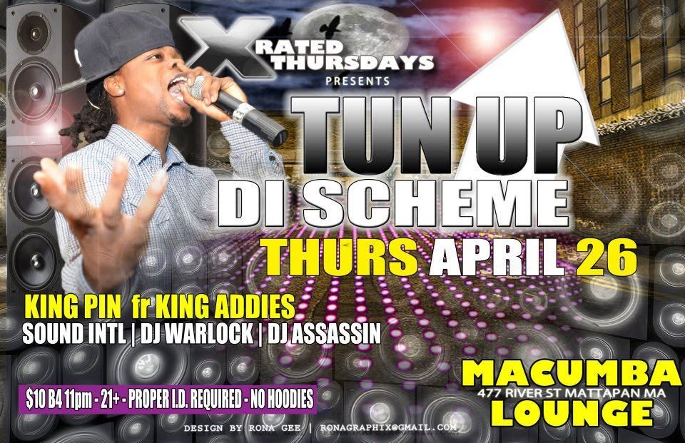 TUN UP DI SCHEME flyer