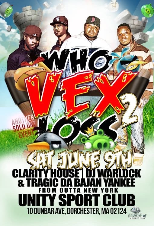 WHO VEX LOSS 2 flyer