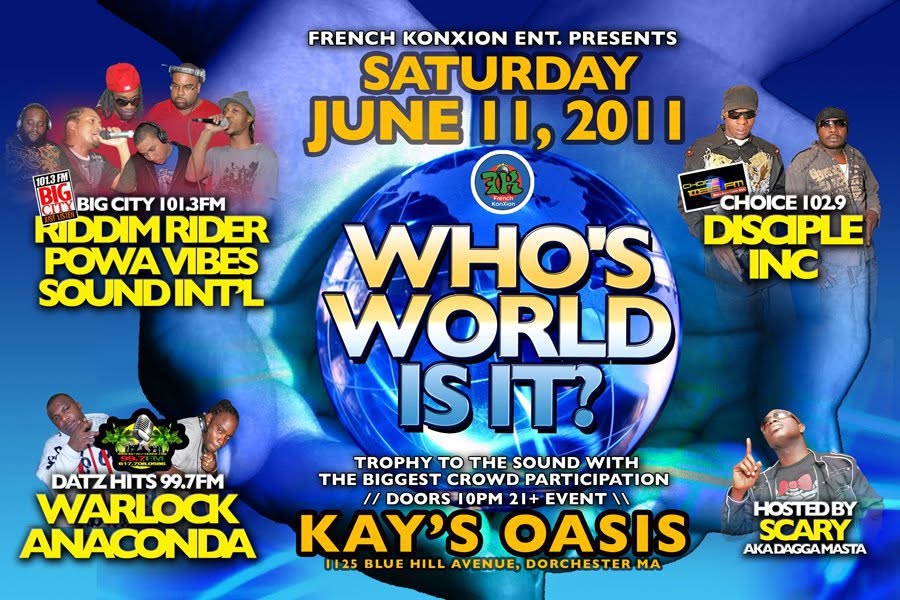 WHO'S WORLD IS IT? flyer