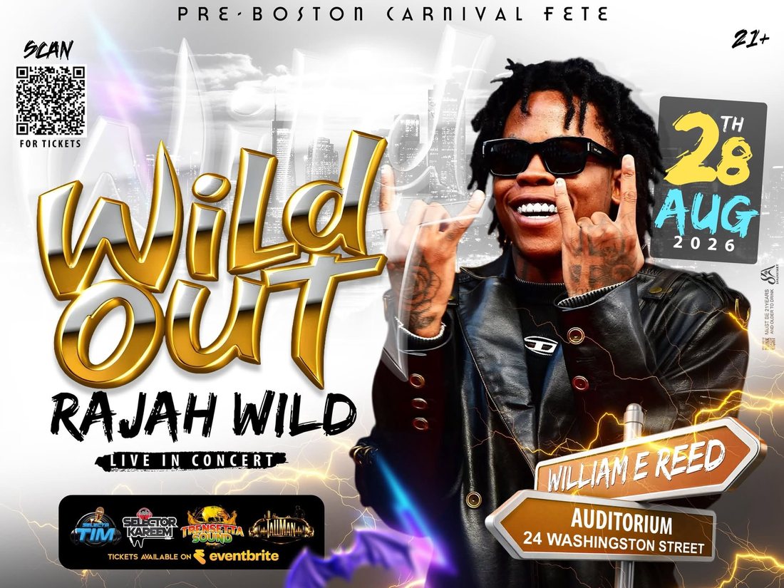 WILD OUT — RAJAH WILD flyer